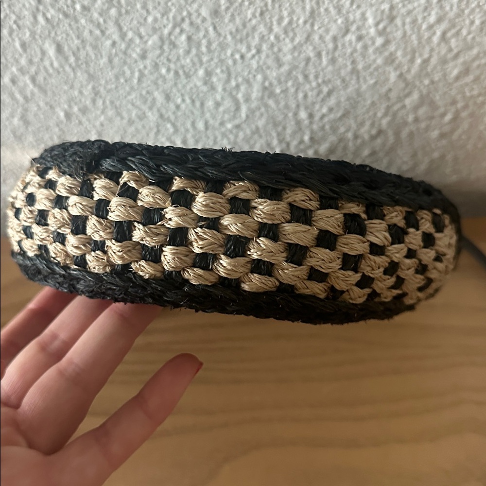 $215 Clare Vivier Le Bebe Woven Bag - Picture 5 of 5